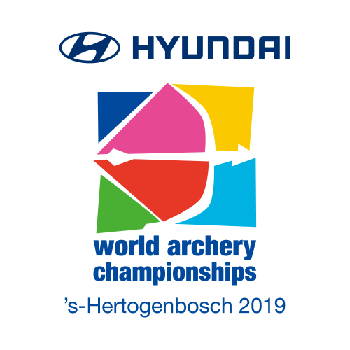 ’s-Hertogenbosch 2019 Hyundai World Archery Championships + OG QT World Ranking Event logo