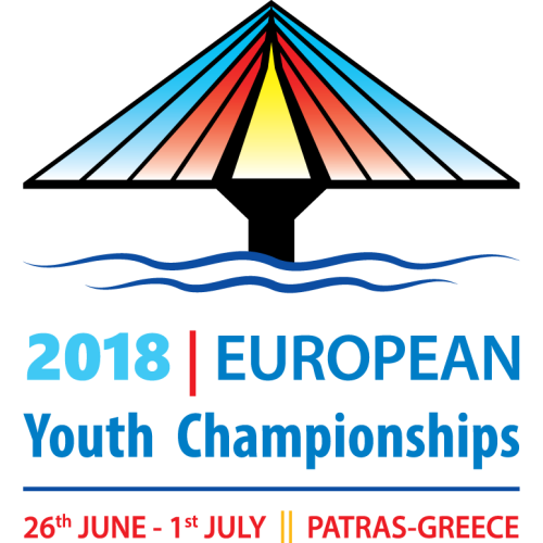 Patras 2018 European Youth Championships logo