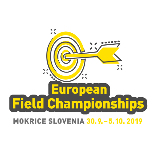 Mokrice 2019 European Field Archery Championships logo