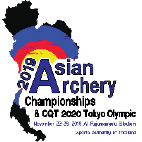 Bangkok 2019 Asian Archery Championships + OG CQT logo