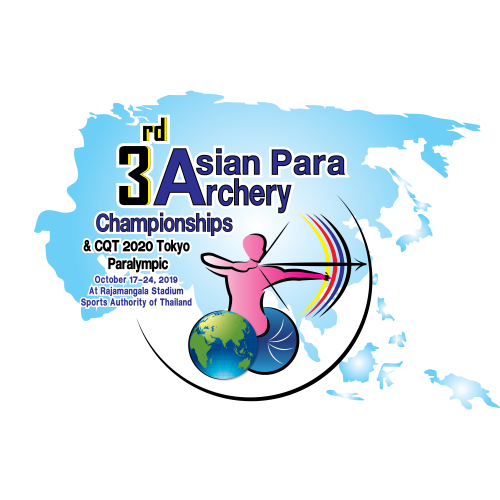 Bangkok 2019 Asian Para Archery Championships (CQT for 2020 Paralympic Games) logo