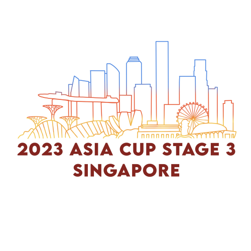 Singapore 2023 Asia Cup leg 3  logo