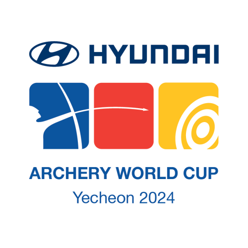 Yecheon 2024 Hyundai Archery World Cup stage 2 logo