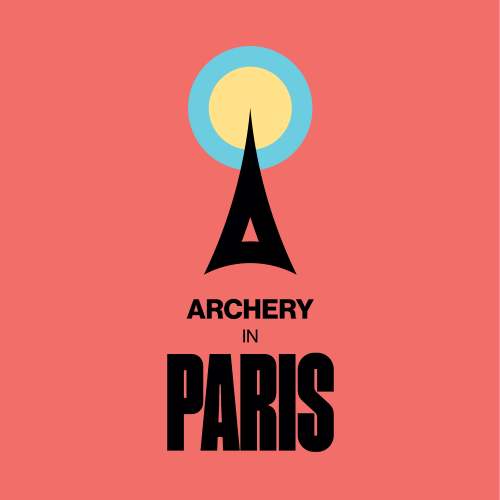 #ArcheryinParis Asian Olympic Qualifier logo